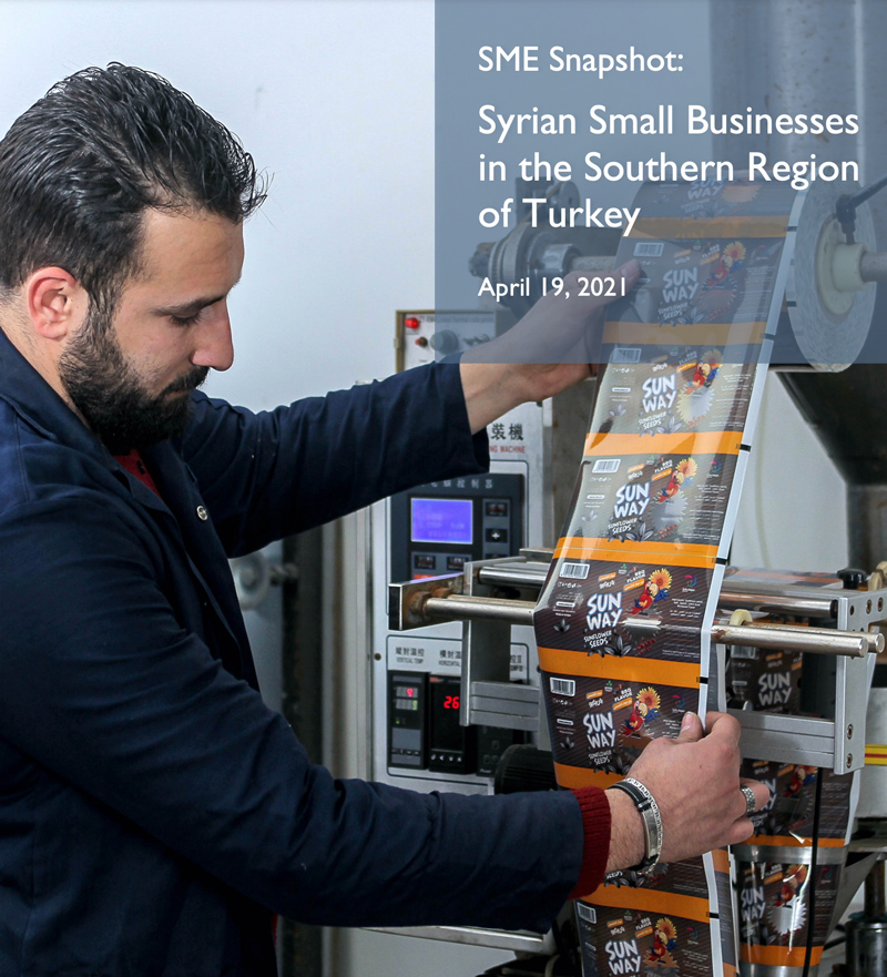 SME Snapshot: Syrian Small Businesses in the Southern Region of Turkey (2021)
