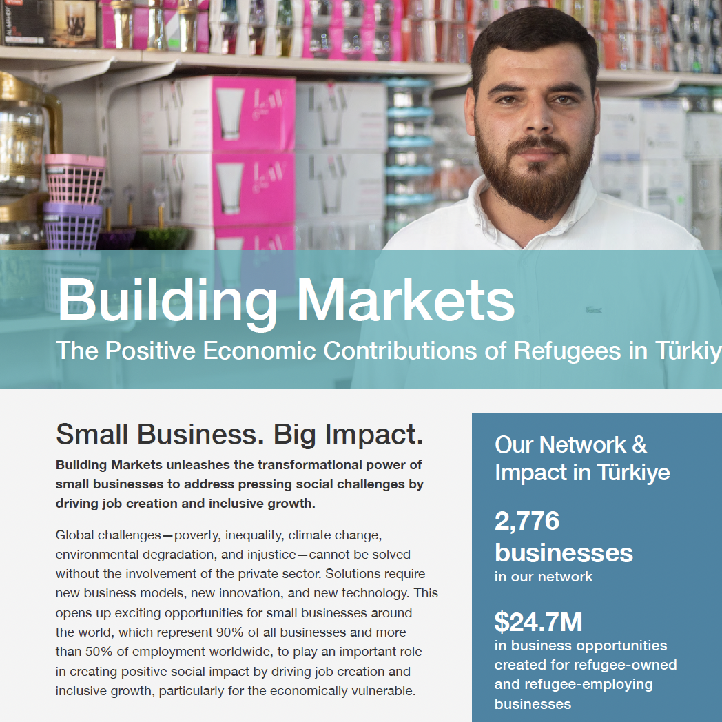 New Research Brief: The Positive Economic Contributions of Refugees in Türkiye