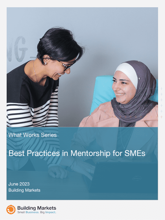What Works Series: Best Practices in Mentorship for SMEs (2023)