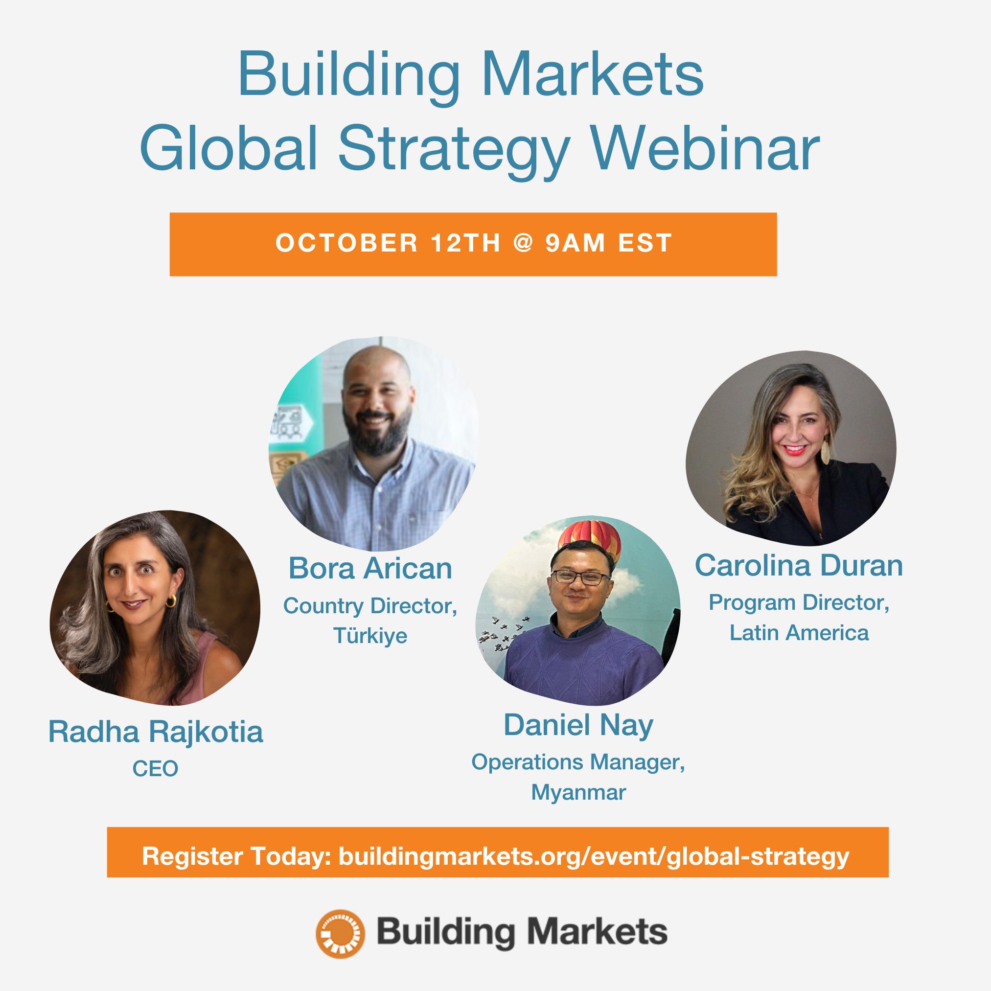 Building Markets’ Global Strategy Webinar
